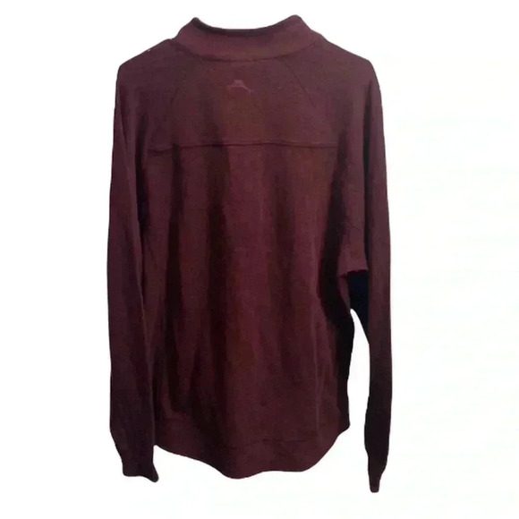 NWT Tommy Bahama Quarter Zip Shirt - Picture 2 of 7